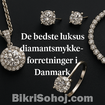 Danmarks bedste luksus diamantsmykkebutik bikrisohoj